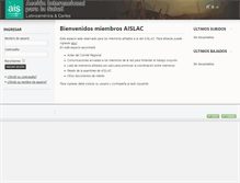 Tablet Screenshot of intranet2.aislac.org